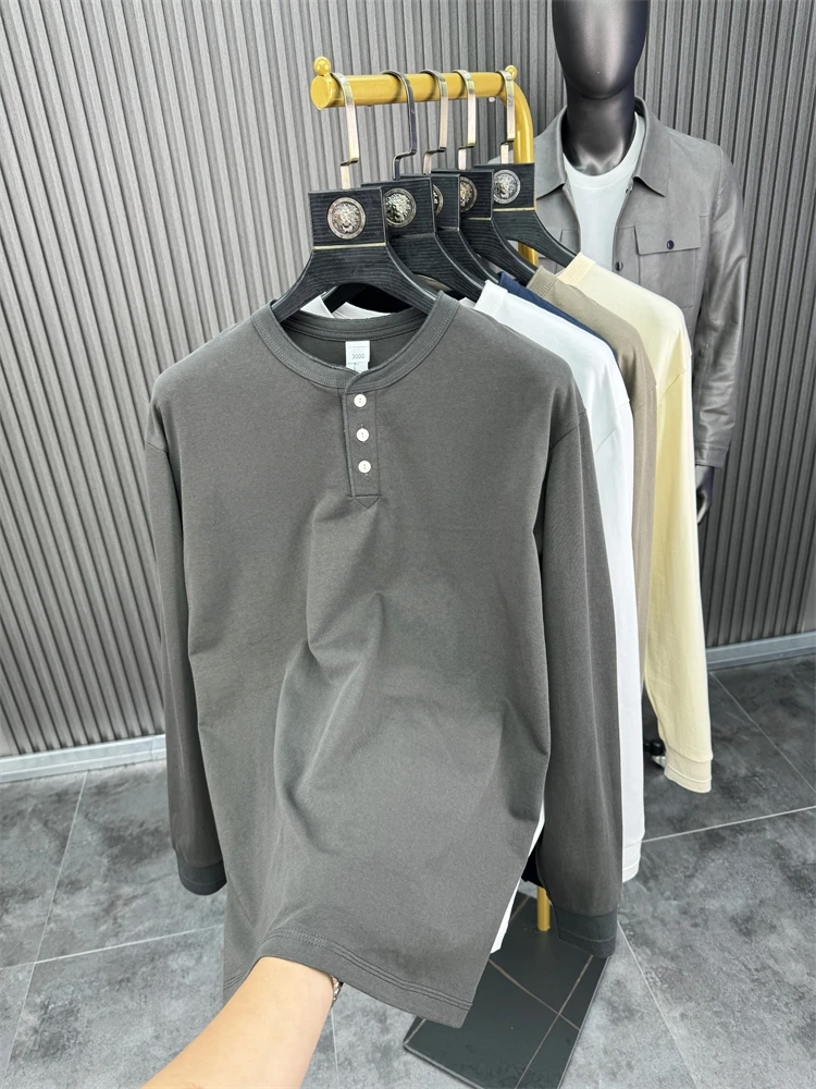 Svip Retro Henry Collar Men's Casual Pure Cotton Comfortable Spring Faion Trend Sweatirt Jaet Spring Autumn Men's Faion
Svip Retro Henry Collar Men's Casual Pure Cotton Comfortable Spring Faion Trend Sweatirt Jaet Spring Autumn Men's Faion