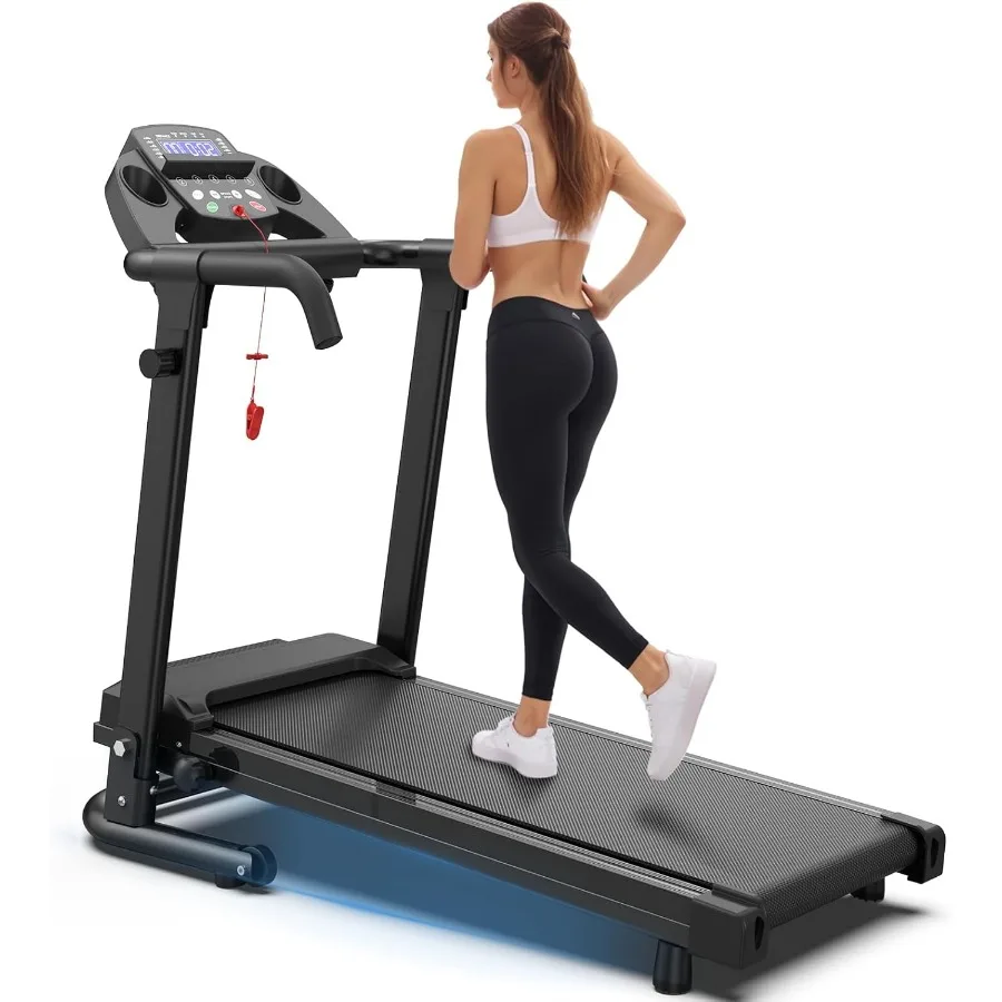 Foldable Treadmills for Home, Portable Treadmill with Handles, 2.5HP Treadmills 300 lb Capacity, APP Control, Fitness Folding W
Foldable Treadmills for Home, Portable Treadmill with Handles, 2.5HP Treadmills 300 lb Capacity, APP Control, Fitness Folding W