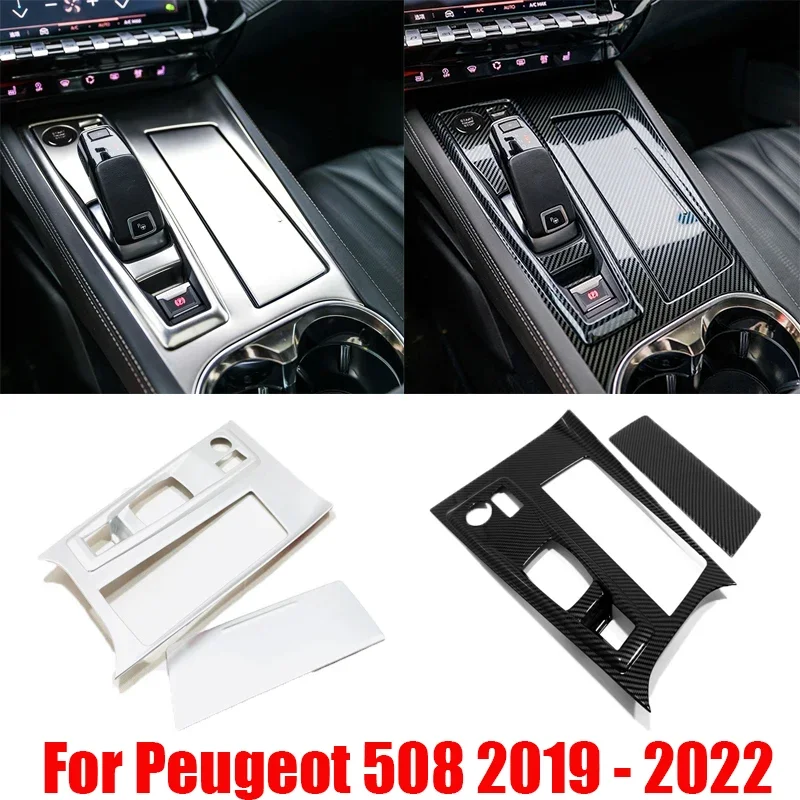LHD для Peugeot 508 2019-2022 ABS углеродное волокно/серебристая центральная консоль, крышка панели переключения передач, декоративная накладка, аксессуары
LHD для Peugeot 508 2019-2022 ABS углеродное волокно/серебристая центральная консоль, крышка панели переключения передач, декоративная накладка, аксессуары