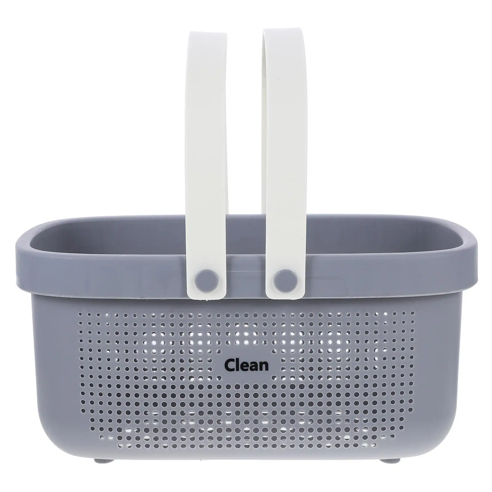 Shower Basket Gray White Large Bath Storage Portable Tub with Handles Laundry Organizer for Bathroom Home Use PP Material
Shower Basket Gray White Large Bath Storage Portable Tub with Handles Laundry Organizer for Bathroom Home Use PP Material