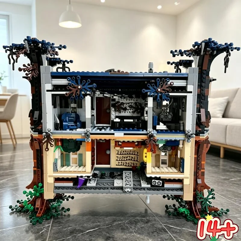 2287pcs Street View series movie Strange Story Upside Down the World 75810 Model Building Block Toy Christmas Birthday Gift
2287pcs Street View series movie Strange Story Upside Down the World 75810 Model Building Block Toy Christmas Birthday Gift