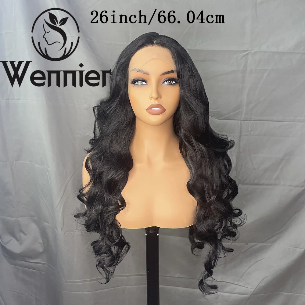 WFR-091 Wholesale Raw Virgin synthetic body wave 26 inch wig Brazilian Lace Frontal Wigs For Black Women
WFR-091 Wholesale Raw Virgin synthetic body wave 26 inch wig Brazilian Lace Frontal Wigs For Black Women