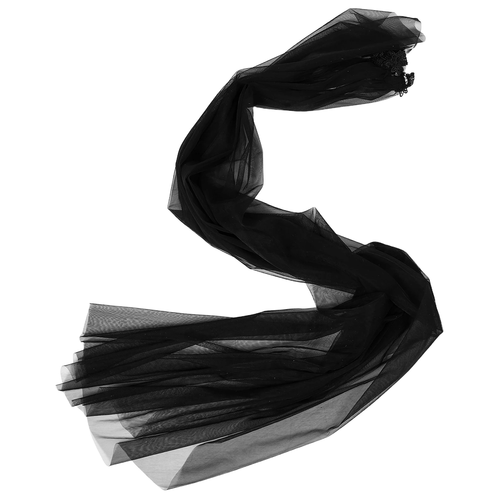 Wedding Mesh Shawl Black Shoulder Cape Bridal Prop Tulle Bride for Day with Sleeves
Wedding Mesh Shawl Black Shoulder Cape Bridal Prop Tulle Bride for Day with Sleeves
