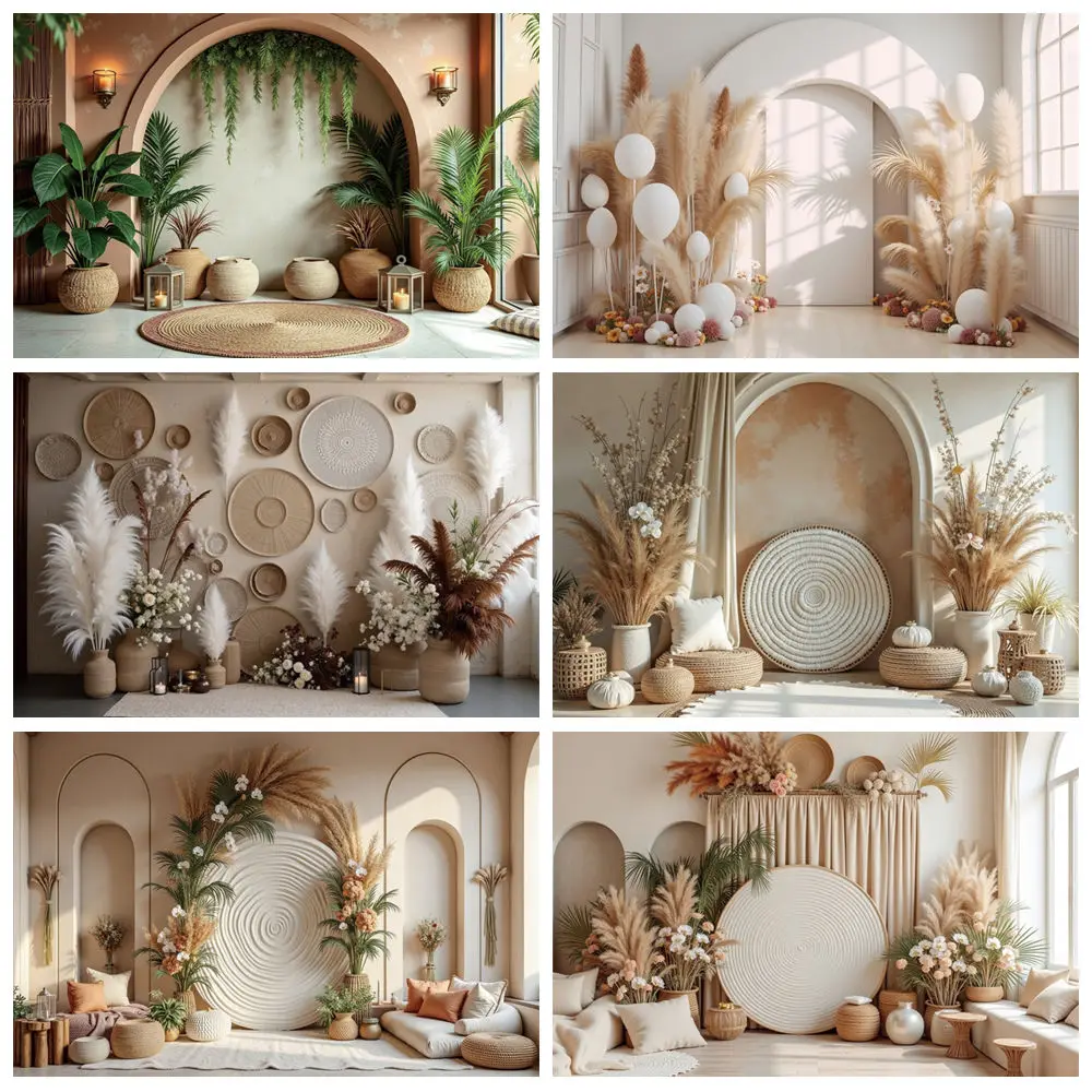 MOON.QG Bohemian Photobooth Arch Backdrop Tropical Home Room Holiday Decoration Photography Background Portrait Photo Wallpapers
MOON.QG Bohemian Photobooth Arch Backdrop Tropical Home Room Holiday Decoration Photography Background Portrait Photo Wallpapers