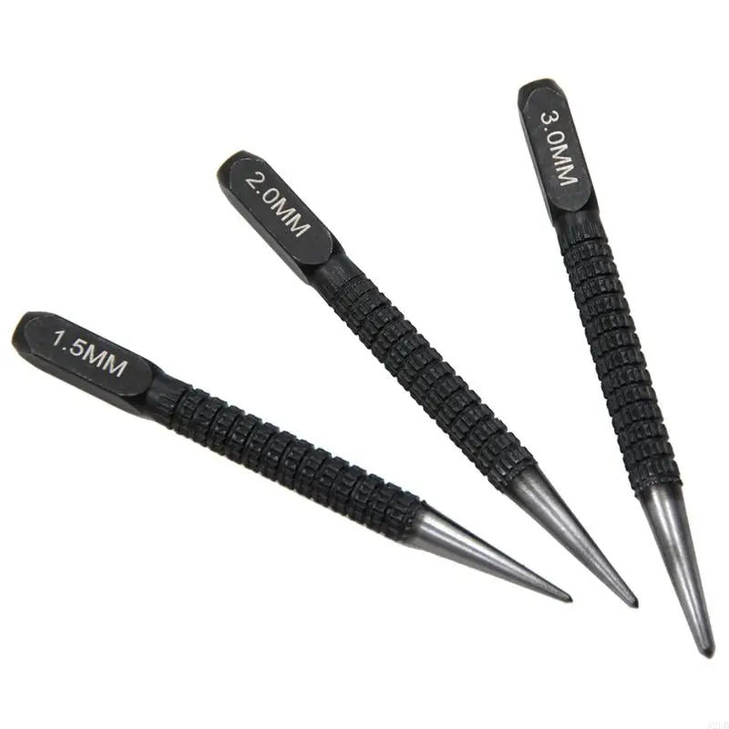 A2UD Heavy Duty Centre Punch 1/16" 5/64'' 1/9" Non-Slip Center Pin Punch Automatic Center Punch Drilling Holes for DIY Mark
A2UD Heavy Duty Centre Punch 1/16" 5/64'' 1/9" Non-Slip Center Pin Punch Automatic Center Punch Drilling Holes for DIY Mark