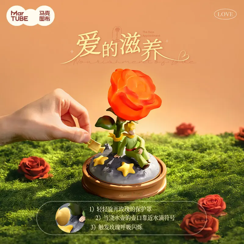 Cartoon Little Prince Rose Lamp Nightlight Bedside Atmosphere Bedroom Decoration Sleeping Lamp Trend Toy Birthday Gift
Cartoon Little Prince Rose Lamp Nightlight Bedside Atmosphere Bedroom Decoration Sleeping Lamp Trend Toy Birthday Gift