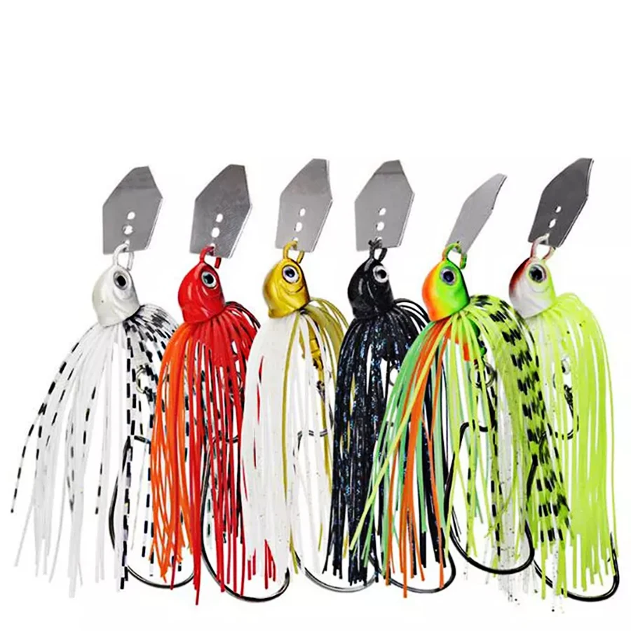 6pcs Chatterbait Fishing Lures Set Spinner Artificial Bait Skirts Kit Weedless Buzzbait Wobblers For Bass Pike Swimbait Walleye
6pcs Chatterbait Fishing Lures Set Spinner Artificial Bait Skirts Kit Weedless Buzzbait Wobblers For Bass Pike Swimbait Walleye