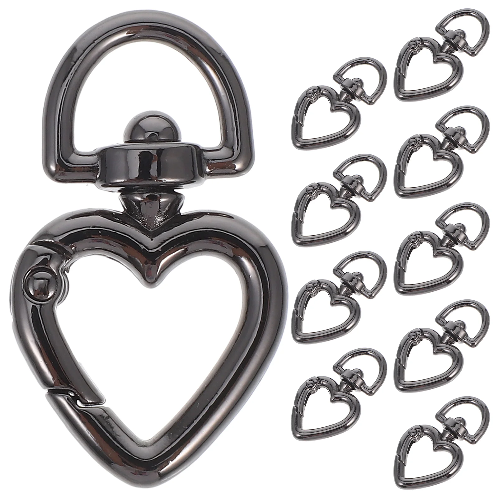 10 Pcs Spring Coil Carabiner Small Replace Zinc Alloy Keyring Buckle Replacement
10 Pcs Spring Coil Carabiner Small Replace Zinc Alloy Keyring Buckle Replacement