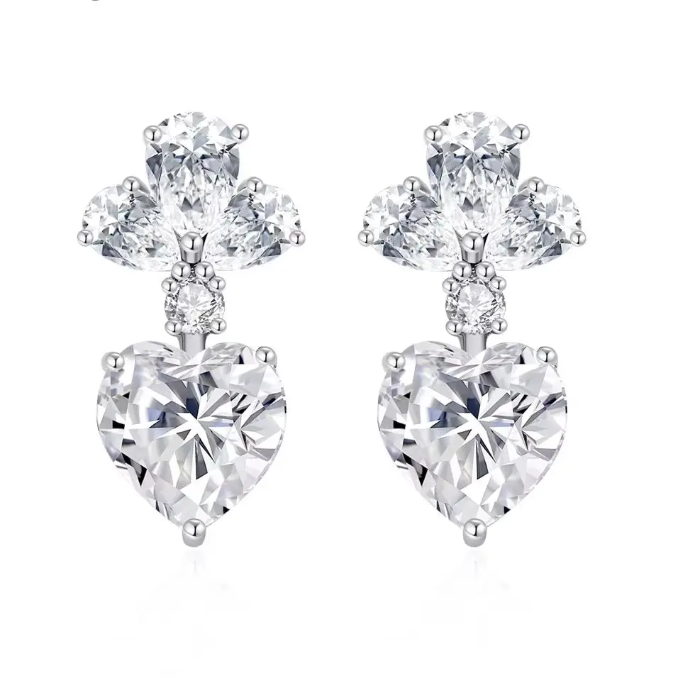 SYYG Jewelry MHT Quality Brass Stud Earrings Dangle CZ 7A Zircon Best Friend Gift Luxury Jewelry Women Earring Jewelry
SYYG Jewelry MHT Quality Brass Stud Earrings Dangle CZ 7A Zircon Best Friend Gift Luxury Jewelry Women Earring Jewelry
