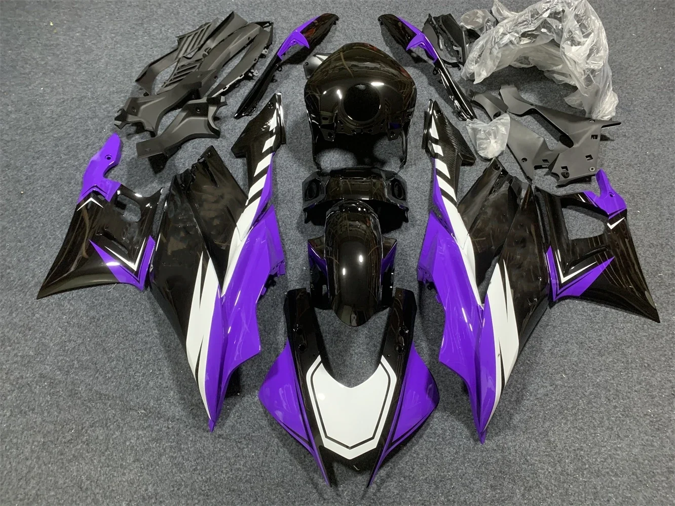 Motorcycle Fairing Kit fits YZF-R3 19-23 YZF-R25 2019 2020 2021 2022 2023 Year Fairing Black White Purple motorcycle
Motorcycle Fairing Kit fits YZF-R3 19-23 YZF-R25 2019 2020 2021 2022 2023 Year Fairing Black White Purple motorcycle