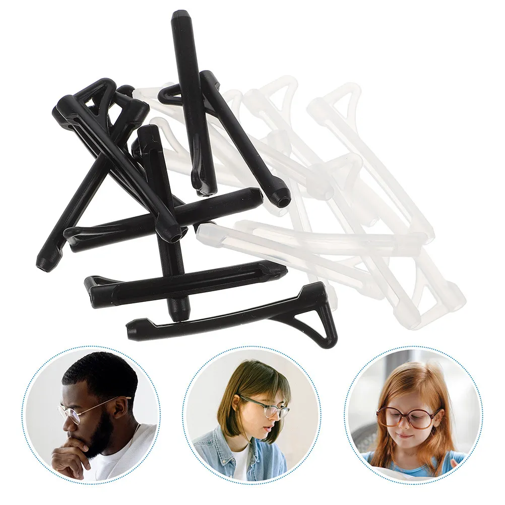 20Pairs Anti-Skid Glasses Retainers Soft Silicone Ear Grips Secure Fit Eyeglasses Holders for Men Women Replaceable Daily
20Pairs Anti-Skid Glasses Retainers Soft Silicone Ear Grips Secure Fit Eyeglasses Holders for Men Women Replaceable Daily