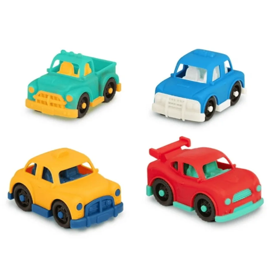 Battat Mini Riders 4Pack PickUp Truck Sports Car Taxi Police Car Baby and Toddler Toys
Battat Mini Riders 4Pack PickUp Truck Sports Car Taxi Police Car Baby and Toddler Toys