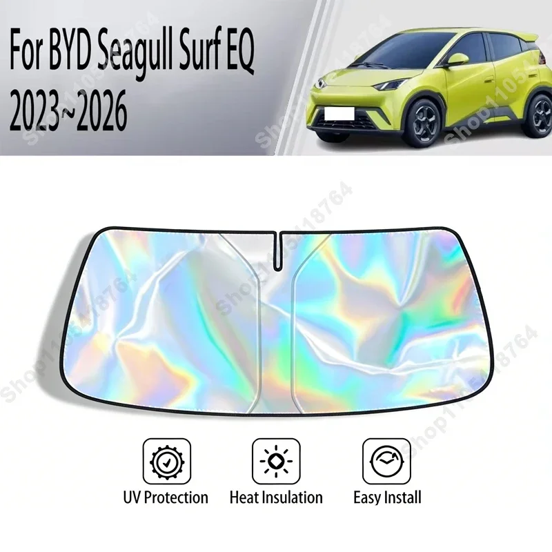 For BYD Seagull Surf EQ 2023-2026 Sunshade Cover Car Windshield SunShades Sun UV Protector Cover Car Front Windscreen Cover
For BYD Seagull Surf EQ 2023-2026 Sunshade Cover Car Windshield SunShades Sun UV Protector Cover Car Front Windscreen Cover
