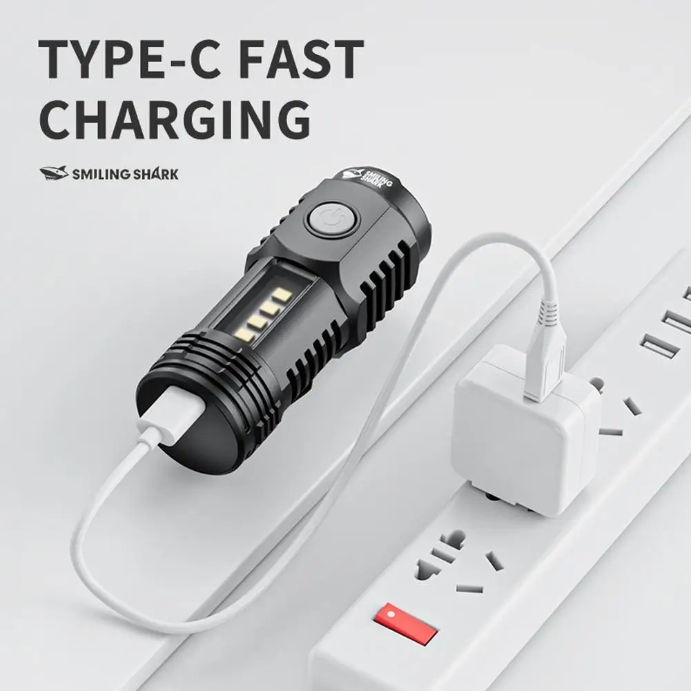 Мощный светодиодный фонарик Ультра яркий мини 3 * SST20 Светодиодный фонарик Встроенный аккумулятор USB Перезаряжаемый с хвостовым магнитом Аварийный фонарь
Мощный светодиодный фонарик Ультра яркий мини 3 * SST20 Светодиодный фонарик Встроенный аккумулятор USB Перезаряжаемый с хвостовым магнитом Аварийный фонарь