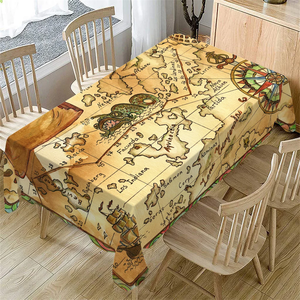 Rectangular Tablecloth Polyester Table Cover for Indoor Dining Table, Camping, Kitchen Party Holiday Christmas Table Decorations
Rectangular Tablecloth Polyester Table Cover for Indoor Dining Table, Camping, Kitchen Party Holiday Christmas Table Decorations