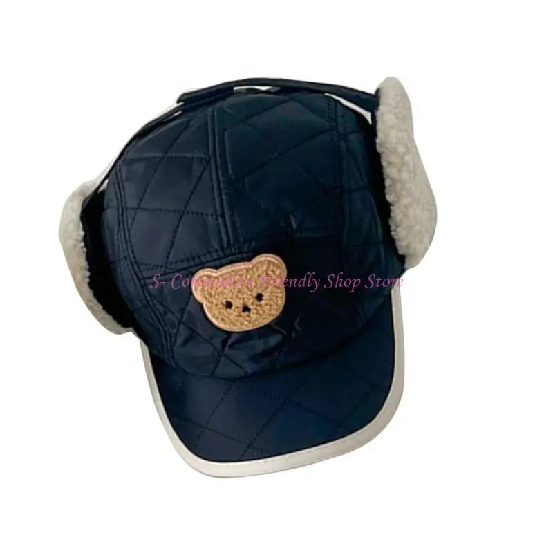 85AE, теплые шапки для малышей от 2 до 7 лет, милая детская шапка-ушанка, стильная детская зимняя шапка с рисунком медведя для
85AE, теплые шапки для малышей от 2 до 7 лет, милая детская шапка-ушанка, стильная детская зимняя шапка с рисунком медведя для