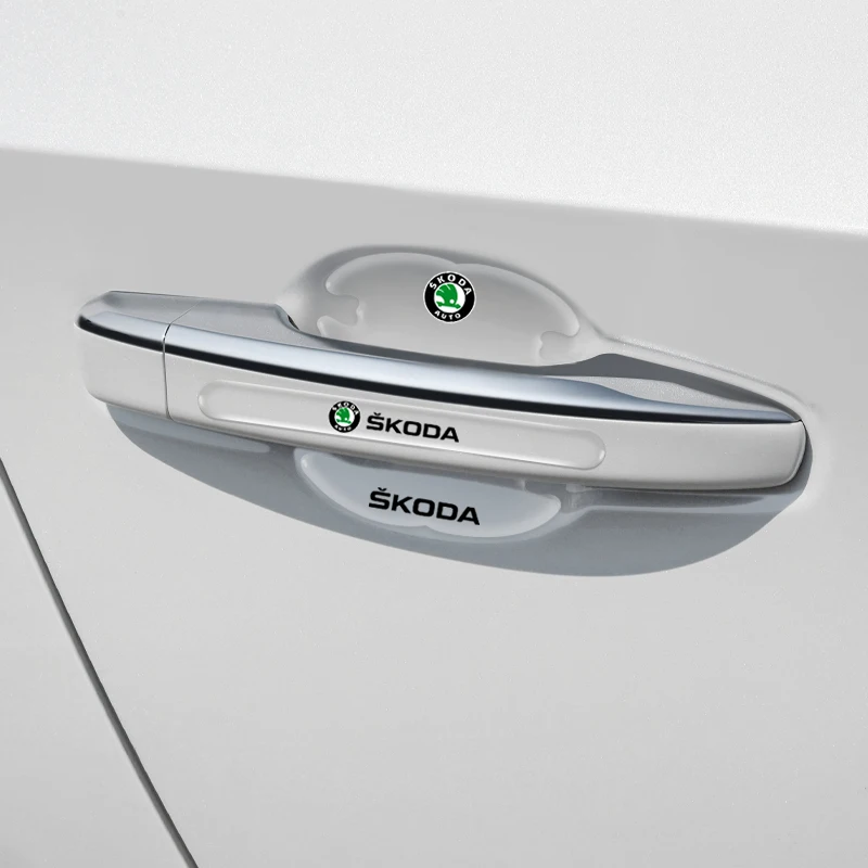 4/8Pcs Car Door Handle Sticker Protective Film Decals Accessories For Skoda Octavia MK2 MK3 2 3 A7 Fabia Karoq Kodiaq Rapid
4/8Pcs Car Door Handle Sticker Protective Film Decals Accessories For Skoda Octavia MK2 MK3 2 3 A7 Fabia Karoq Kodiaq Rapid
