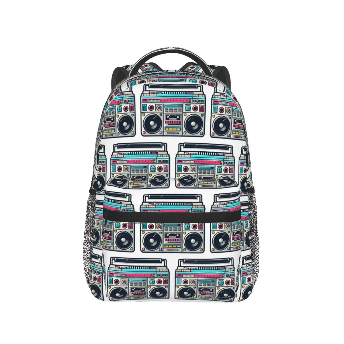 Eighties Boombox Backpack Hot Sale Daypack Large Capacity Kids BookBag School Bag Shoulder Bags for Men Women
Eighties Boombox Backpack Hot Sale Daypack Large Capacity Kids BookBag School Bag Shoulder Bags for Men Women