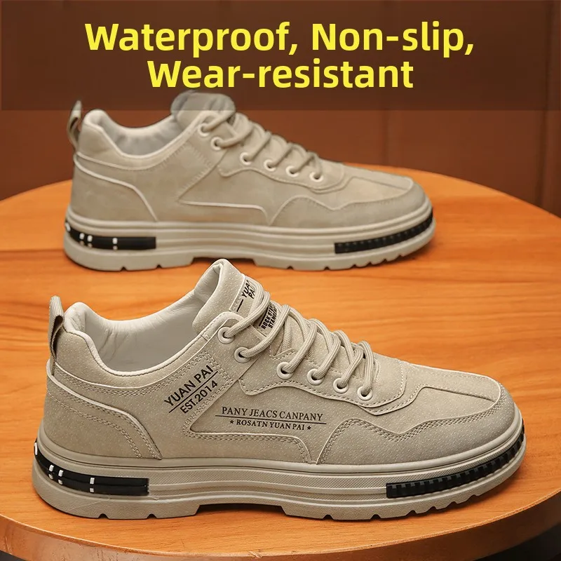 Men's Work Shoes 2026 New Spring Construction Site Waterproof Non-slip Wear-resistant Casual Work Shoes Chef Trendy Shoes
Men's Work Shoes 2026 New Spring Construction Site Waterproof Non-slip Wear-resistant Casual Work Shoes Chef Trendy Shoes