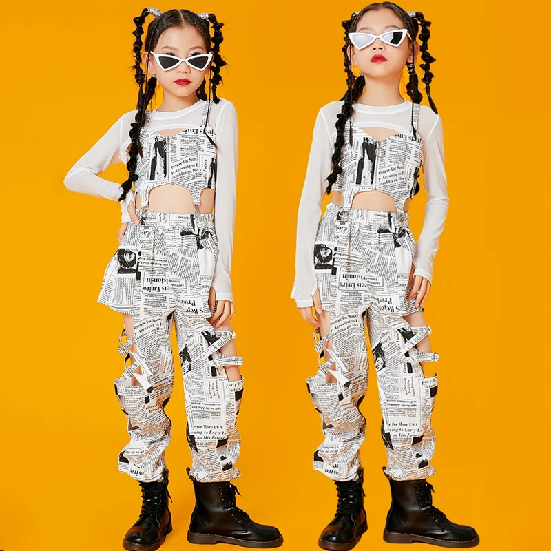 Girls Catwalk Show Stage Costumes Kids Jazz Dance Clothing Hip Hop Trend Clothes Children Street Dance Stage Outfits DWY7599
Girls Catwalk Show Stage Costumes Kids Jazz Dance Clothing Hip Hop Trend Clothes Children Street Dance Stage Outfits DWY7599