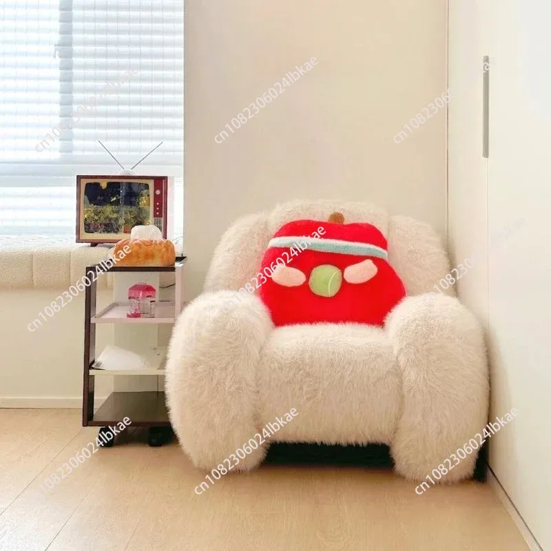 Cream Mao Mao Single Creative Sofa Chair Living Room Designer Cream home
Cream Mao Mao Single Creative Sofa Chair Living Room Designer Cream home