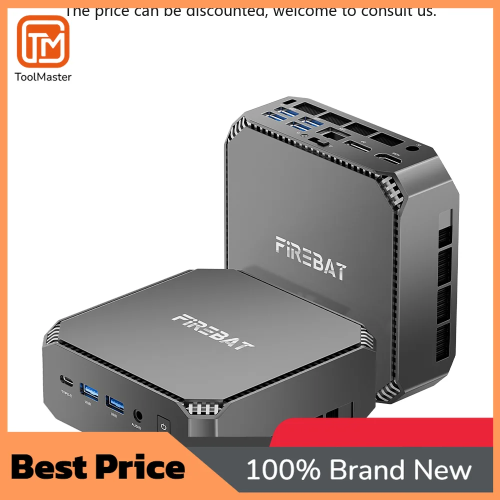 【Hot Sale】FIREBAT A6 MiniPC Ryzen 7 6800H Dual Band WiFi6 BT5.2 DDR5 16GB 512GB Desktop Gaming Computer Mini PC
【Hot Sale】FIREBAT A6 MiniPC Ryzen 7 6800H Dual Band WiFi6 BT5.2 DDR5 16GB 512GB Desktop Gaming Computer Mini PC