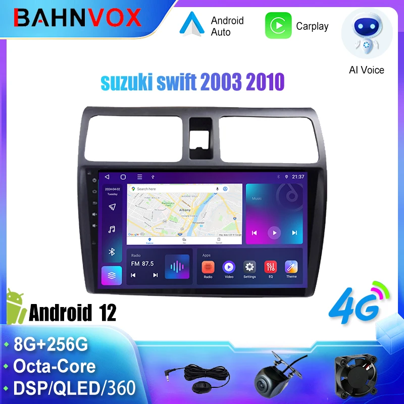 9" Android 12.0 Car Radio for Suzuki Swift 2003 2010 Multimedia Video Player Navigation GPS 4G Carplay Stereo DSP 2 Din
9" Android 12.0 Car Radio for Suzuki Swift 2003 2010 Multimedia Video Player Navigation GPS 4G Carplay Stereo DSP 2 Din