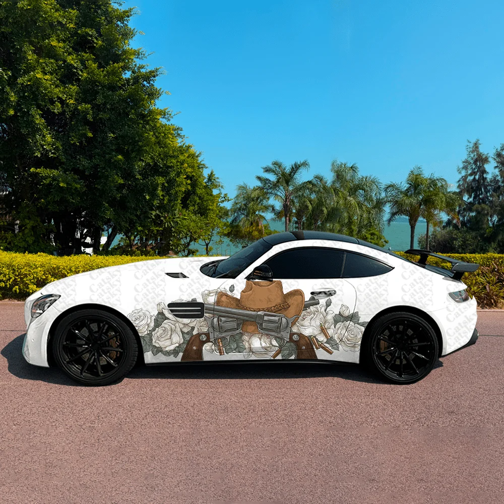 Наклейки с креативным узором «Ковбойская роза» высокого качества для кузова автомобиля, дверей, боковых панелей, две модные наклейки, две декоративные наклейки, подходят для
Наклейки с креативным узором «Ковбойская роза» высокого качества для кузова автомобиля, дверей, боковых панелей, две модные наклейки, две декоративные наклейки, подходят для