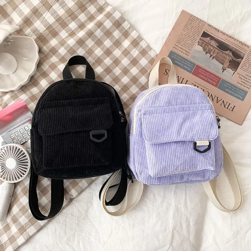 Soft Solid Color Small Velvet Backpack Double Layer Stripe OL Style Shoulder Bag Phone Bag Handbag Small School Bag School
Soft Solid Color Small Velvet Backpack Double Layer Stripe OL Style Shoulder Bag Phone Bag Handbag Small School Bag School