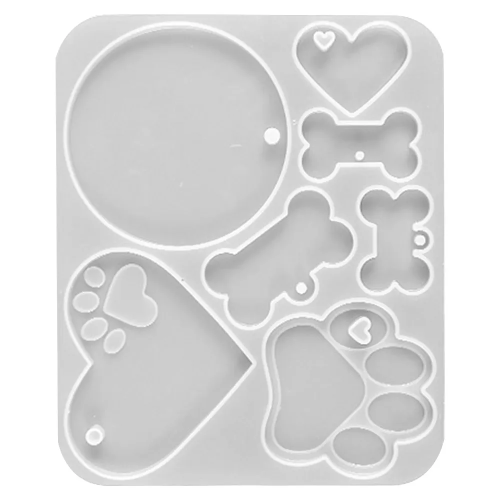 Pet Tag Silicone Mold Easy Use Bone Shape Epoxy Casting Mold DIY Craft Supplies for Dog Pendant Making DIY Supplies
Pet Tag Silicone Mold Easy Use Bone Shape Epoxy Casting Mold DIY Craft Supplies for Dog Pendant Making DIY Supplies