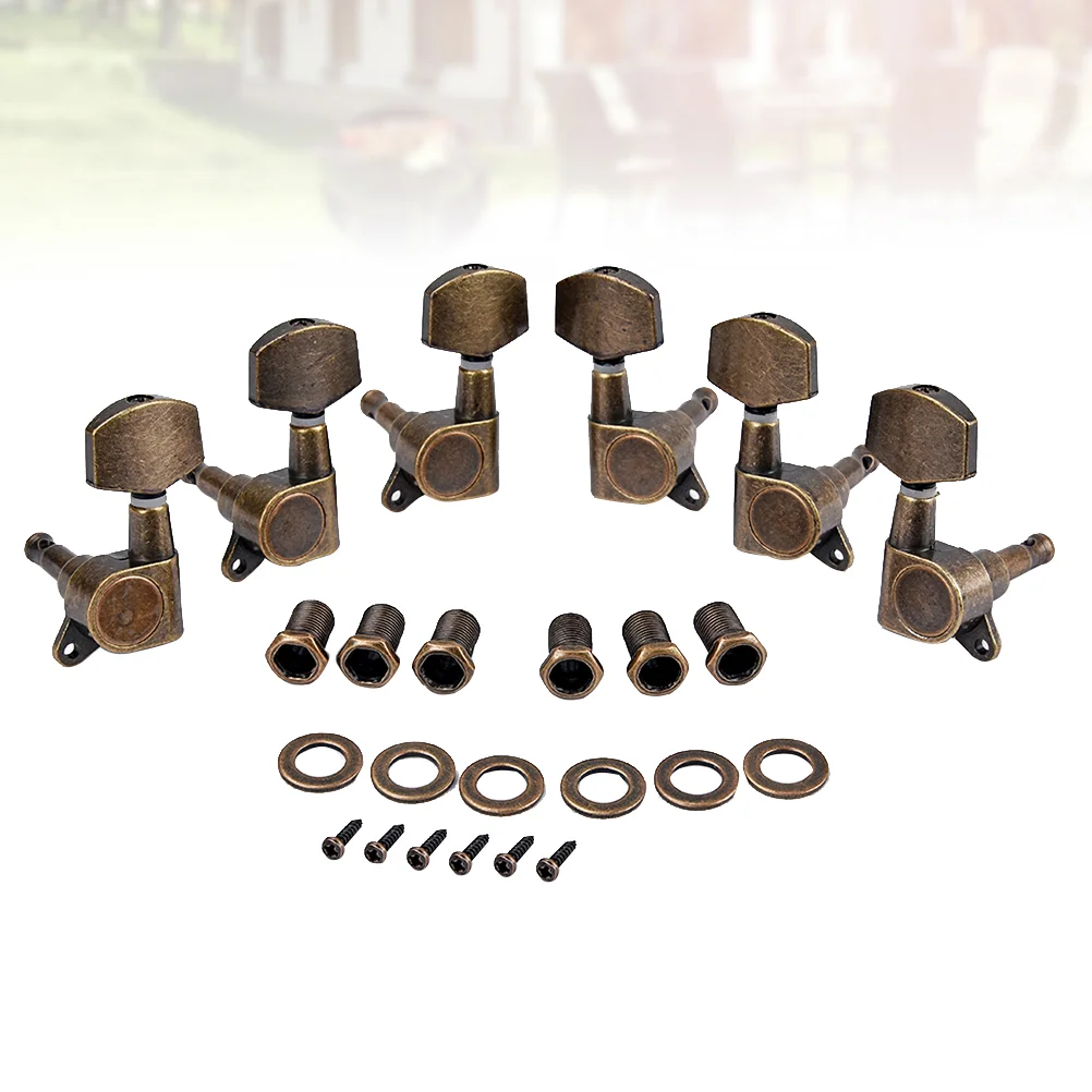 6PCS Bronze Guitar Machine String Tuning Pegs for Electric Acoustic Guitar Parts Accessories Musical Instrument
6PCS Bronze Guitar Machine String Tuning Pegs for Electric Acoustic Guitar Parts Accessories Musical Instrument
