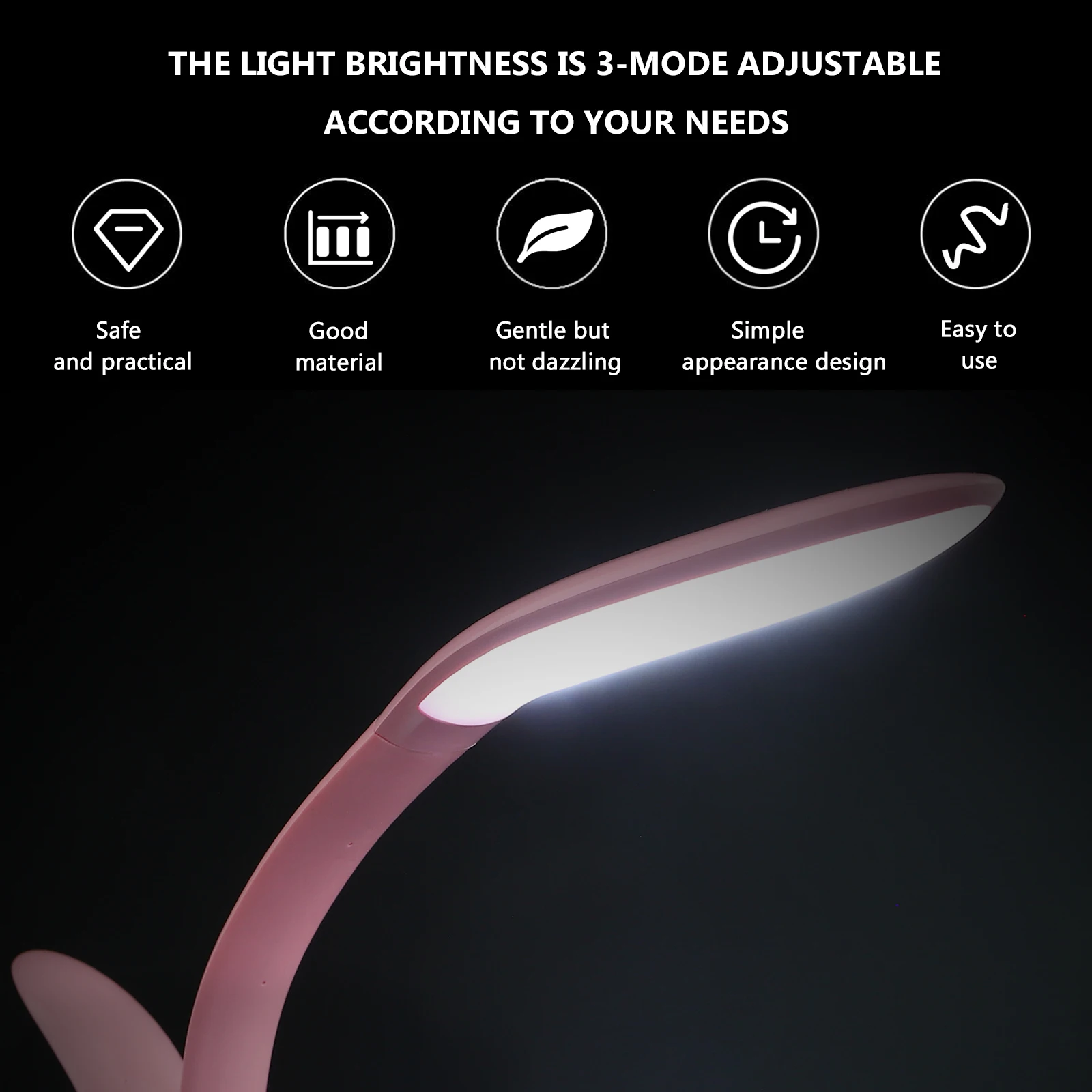 Touch Desk Lamp LED Rechargeable USB Study Holder Flexible Plant Shape Decorative Night Light 360 Rotation 3 Mode
Touch Desk Lamp LED Rechargeable USB Study Holder Flexible Plant Shape Decorative Night Light 360 Rotation 3 Mode