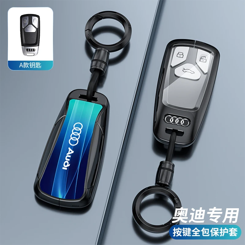 Newly Car Key Case Cover Fashion Protective Shell Auto Keychian Accessories For Audi A4 B9 A5 A6 8S 8W Q5 Q7 4M S4 S5 S7 TT RS
Newly Car Key Case Cover Fashion Protective Shell Auto Keychian Accessories For Audi A4 B9 A5 A6 8S 8W Q5 Q7 4M S4 S5 S7 TT RS