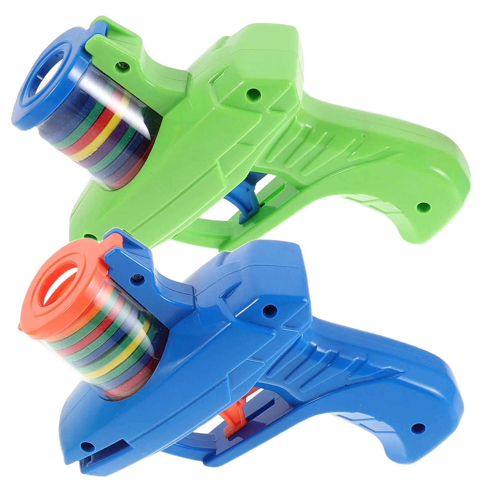 2Sets Foam Disc Shooter Plastic Flying Disk Launcher Outdoor Fun Backyard Game Disc Flyer Launcher for Kids Active Play
2Sets Foam Disc Shooter Plastic Flying Disk Launcher Outdoor Fun Backyard Game Disc Flyer Launcher for Kids Active Play