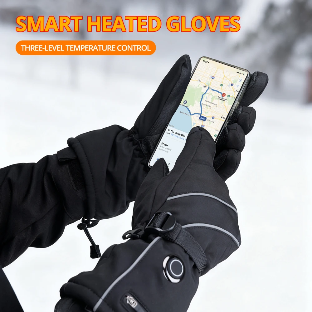 HEROBIKER Heated Gloves Motorcycle Winter Moto Heated Gloves Warm Waterproof Rechargeable Heating Thermal Gloves for Snowmobile
HEROBIKER Heated Gloves Motorcycle Winter Moto Heated Gloves Warm Waterproof Rechargeable Heating Thermal Gloves for Snowmobile