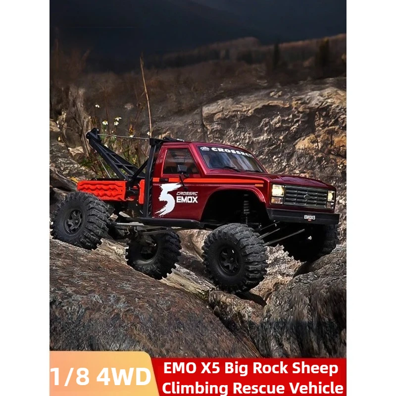 1/8 EMOX5 RC Спасательная машина 4WD Бесщеточный электрический пульт дистанционного управления Внедорожник для скалолазания Модель с дистанционным управлением для взрослых Игрушка в подарок
1/8 EMOX5 RC Спасательная машина 4WD Бесщеточный электрический пульт дистанционного управления Внедорожник для скалолазания Модель с дистанционным управлением для взрослых Игрушка в подарок