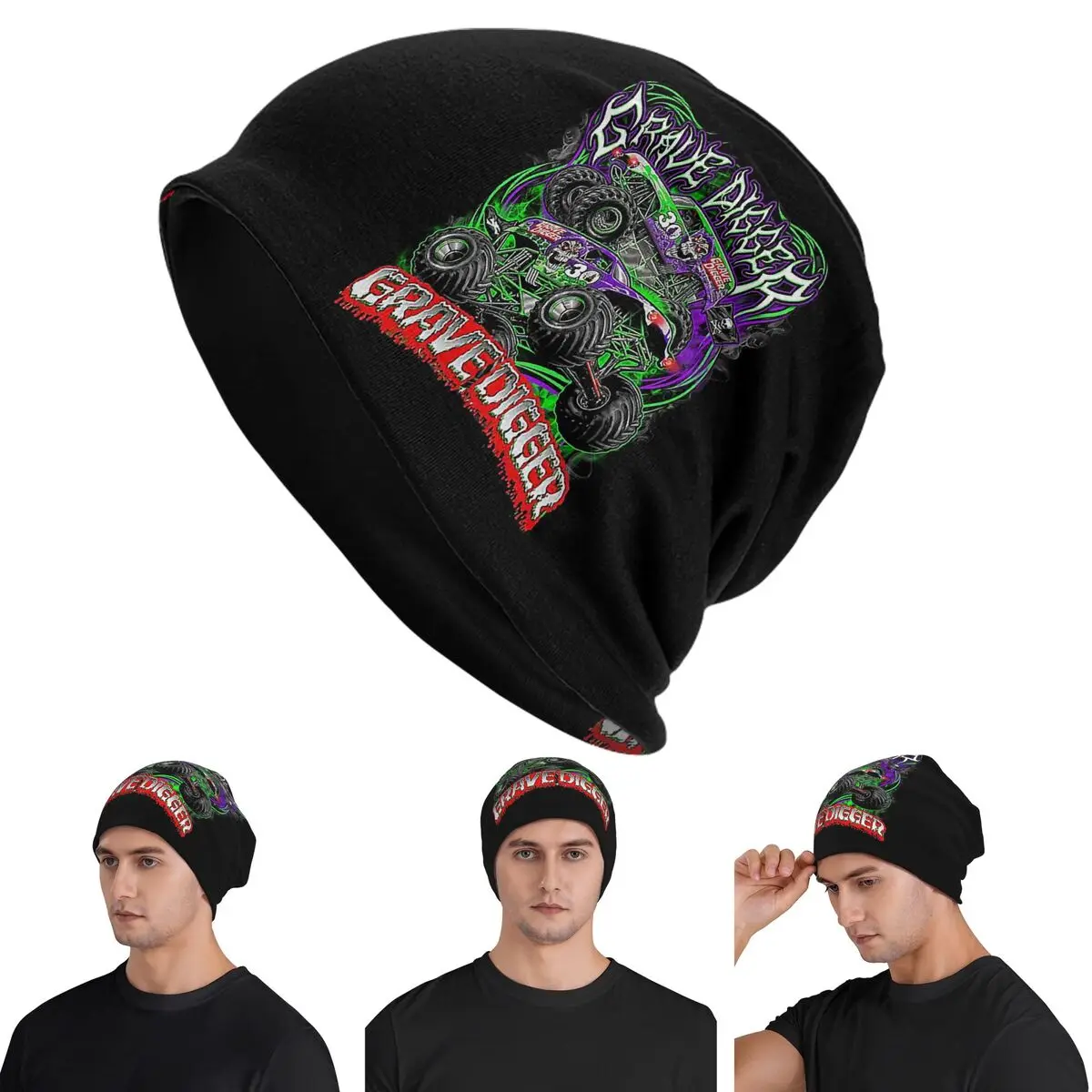 Classic Monster Jam Pattern Skullies Beanies Hats Warm Autumn Winter Outdoor Cap Knitted Bonnet Caps for Unisex Adult
Classic Monster Jam Pattern Skullies Beanies Hats Warm Autumn Winter Outdoor Cap Knitted Bonnet Caps for Unisex Adult