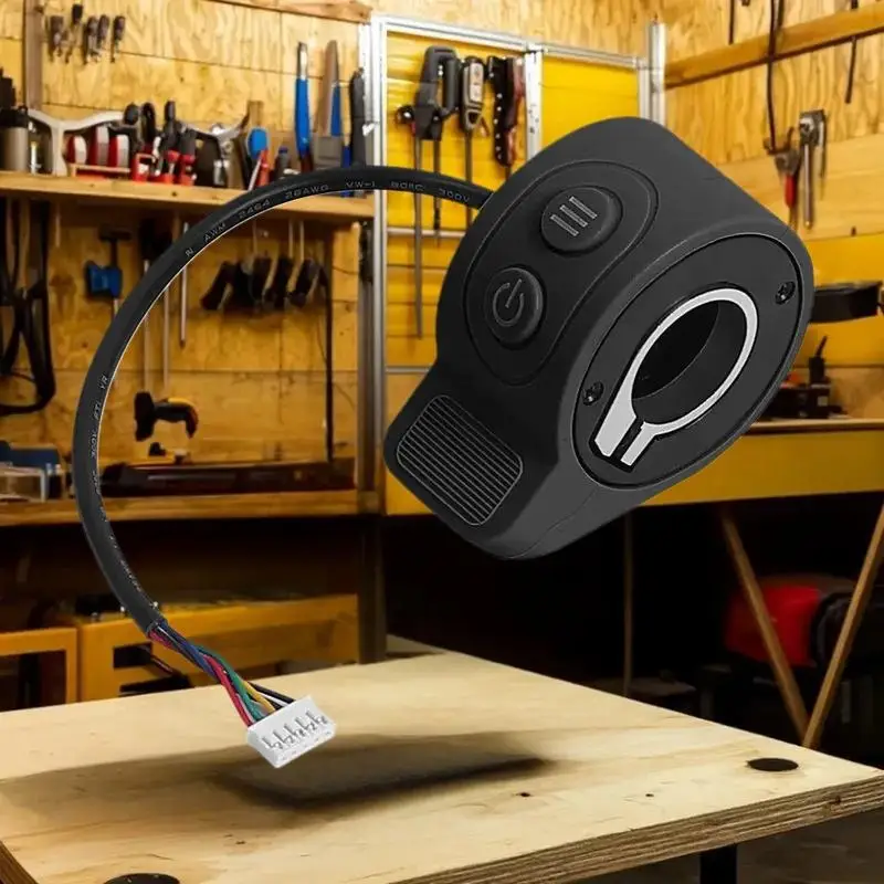 Electric Scooter Finger Throttle Accelerator Speed Controller With Headlight Switch Button ForHX X6 X7 Scooter Accessories
Electric Scooter Finger Throttle Accelerator Speed Controller With Headlight Switch Button ForHX X6 X7 Scooter Accessories