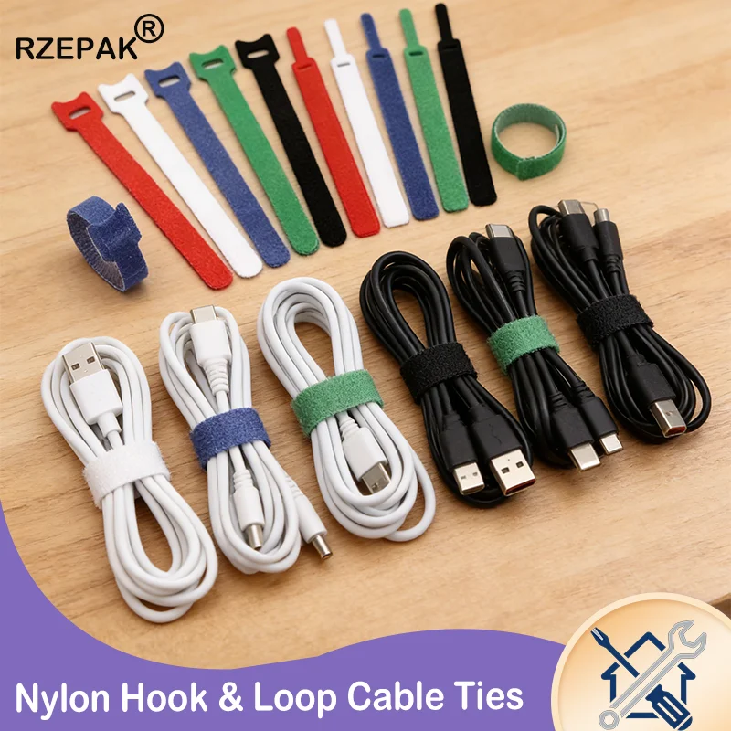 Releasable Cable Ties Wire Organizer 15 20 25 30cm Nylon Hook Loop Straps Wrap Zip Bundle Bandage Tie Plastics Fastening
Releasable Cable Ties Wire Organizer 15 20 25 30cm Nylon Hook Loop Straps Wrap Zip Bundle Bandage Tie Plastics Fastening