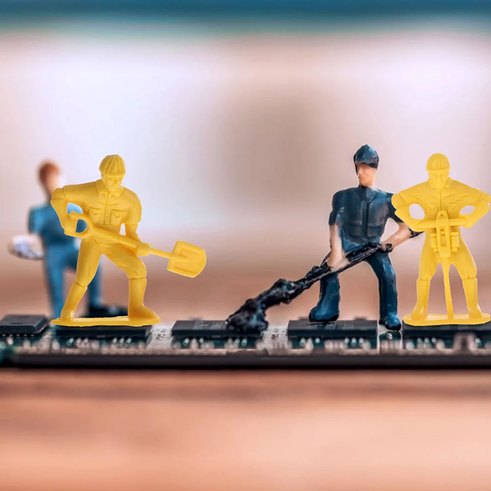 45 Pcs Simulation Engineering Standing Tiny People with Tool Workers Figures Model Kit Toy Models Mini Accessories
45 Pcs Simulation Engineering Standing Tiny People with Tool Workers Figures Model Kit Toy Models Mini Accessories