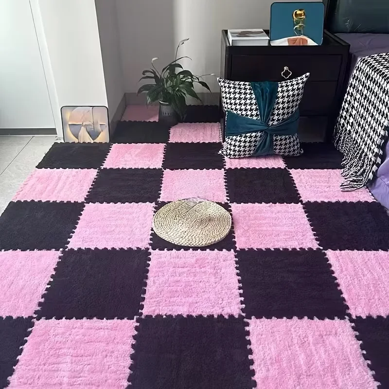 10 шт. геометрический плюшевый коврик с низким ворсом, квадратный напольный коврик из пены EVA, домашний ковер для спальни для гостиной, праздничного тематического декора
10 шт. геометрический плюшевый коврик с низким ворсом, квадратный напольный коврик из пены EVA, домашний ковер для спальни для гостиной, праздничного тематического декора