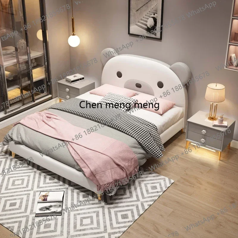 Luxury Beauty Bed Bedroom Double Headboards Modern Design Tatami Bed Princess Leather Safe Sleeping Beliche Trendy Furniture
Luxury Beauty Bed Bedroom Double Headboards Modern Design Tatami Bed Princess Leather Safe Sleeping Beliche Trendy Furniture