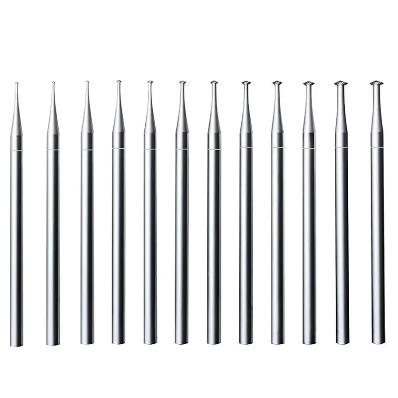 Набор фрез IALJ-12Pcs 45º Hart Burr - 3/32 дюйма, для гравировки ювелирных изделий, 45-градусные фрезы-сердечки для лапидарной обработки 009-023
Набор фрез IALJ-12Pcs 45º Hart Burr - 3/32 дюйма, для гравировки ювелирных изделий, 45-градусные фрезы-сердечки для лапидарной обработки 009-023