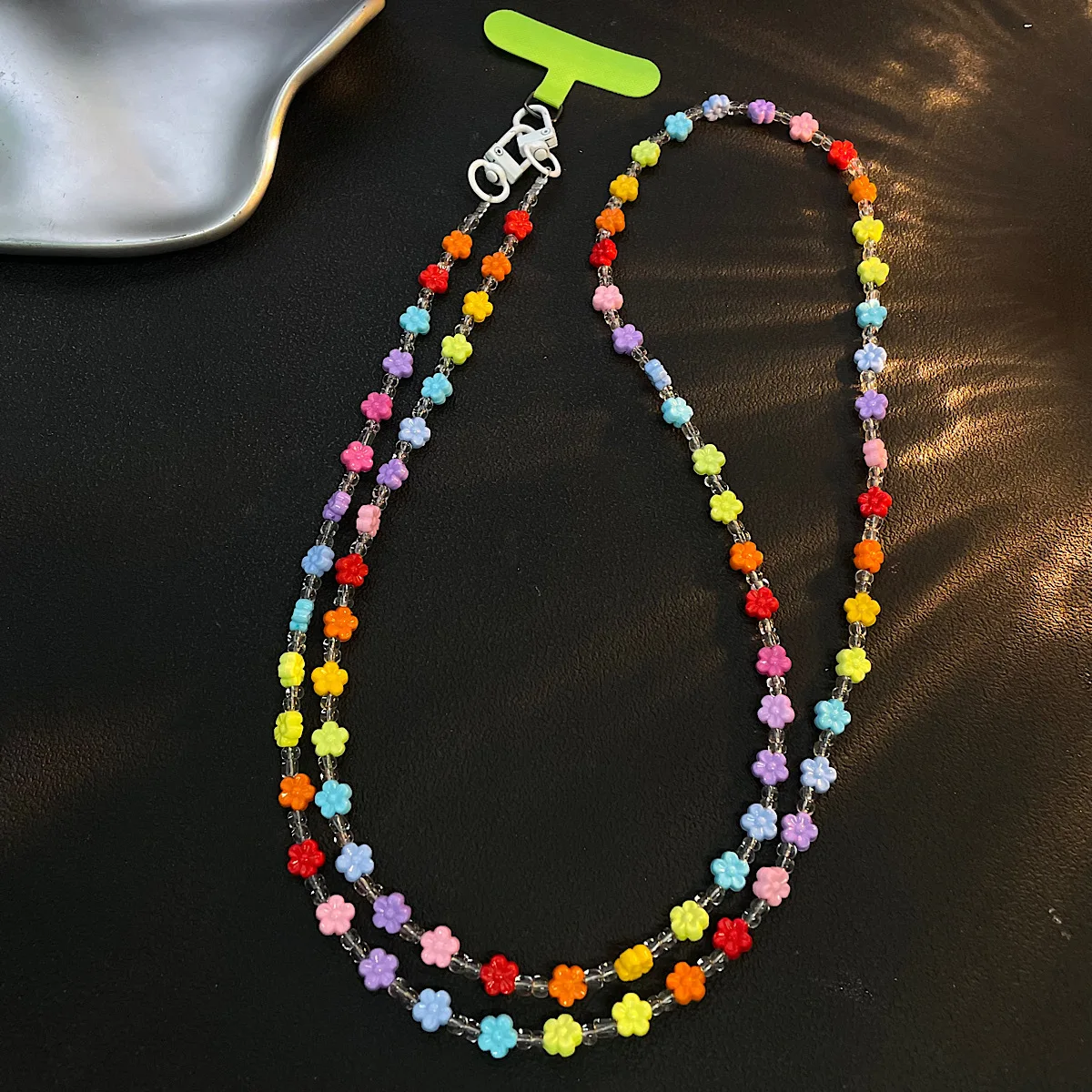 2026 Spring Day Dopamine Mobile Phone Chain Color Bead Strap Hanging Chain Long Cross Carrying Camera Bag Back Carrying Chain
2026 Spring Day Dopamine Mobile Phone Chain Color Bead Strap Hanging Chain Long Cross Carrying Camera Bag Back Carrying Chain