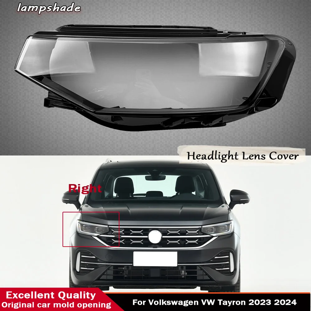 Headlamp Transparent Cover Headlight Shell Lampshade Case Plexiglass Replace Original Lens For Volkswagen VW Tayron 2023 2024
Headlamp Transparent Cover Headlight Shell Lampshade Case Plexiglass Replace Original Lens For Volkswagen VW Tayron 2023 2024