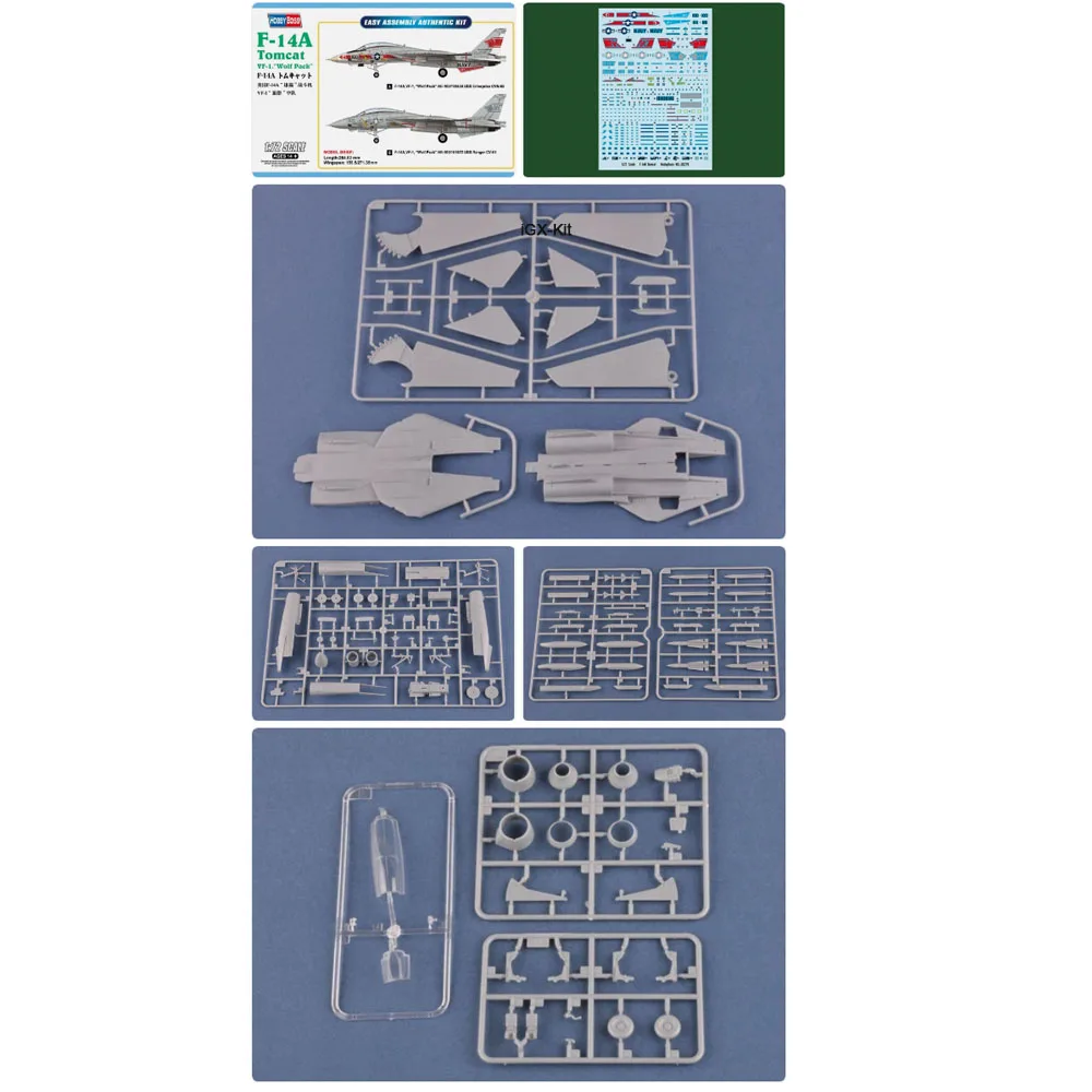 Hobbyboss 80279 1/72 Scale F14A F14 F-14A Tomcat VF-1 Fighter Model Collectible Plastic Assembly Building Model Kit
Hobbyboss 80279 1/72 Scale F14A F14 F-14A Tomcat VF-1 Fighter Model Collectible Plastic Assembly Building Model Kit