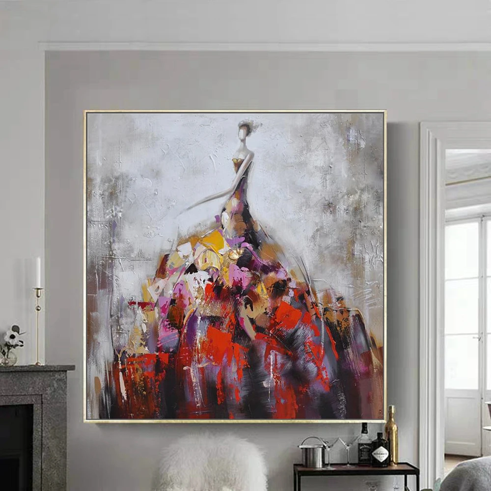 Mintura Handpainted Girl Oil Painting on Canvas,Modern Room Decor,Abstract Cartoon Posters,Pop Art,Wall Pictures,Home Decoration
Mintura Handpainted Girl Oil Painting on Canvas,Modern Room Decor,Abstract Cartoon Posters,Pop Art,Wall Pictures,Home Decoration