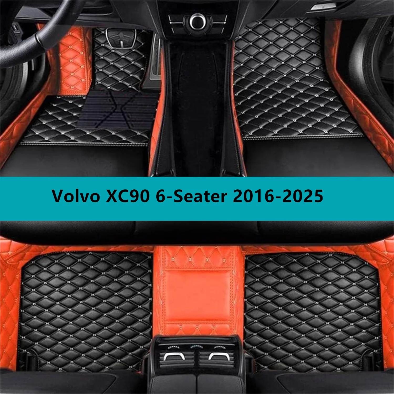 Full Set Car Floor Mats for Volvo XC90 6-Seater 2016-2025 Leather Floor Mats for Cars Mats Carpets Car Accessories
Full Set Car Floor Mats for Volvo XC90 6-Seater 2016-2025 Leather Floor Mats for Cars Mats Carpets Car Accessories