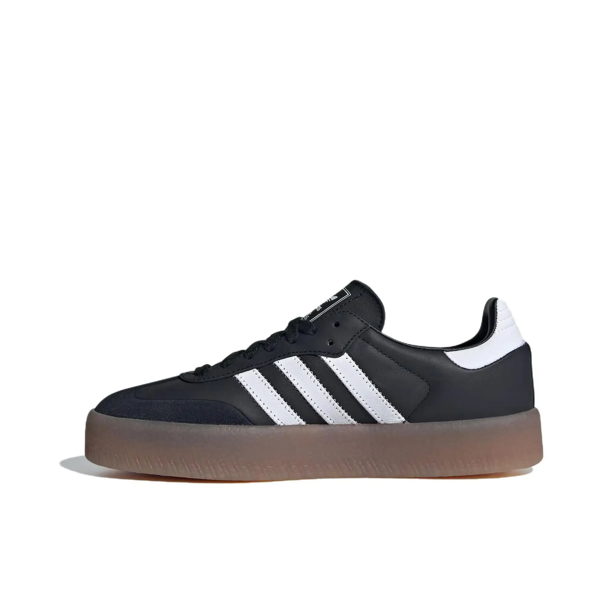 Adidas Originals Sambae Pure Black White Women and Men Height Increasing Wrapping German Training Shoes Board Shoes JI1350
Adidas Originals Sambae Pure Black White Women and Men Height Increasing Wrapping German Training Shoes Board Shoes JI1350