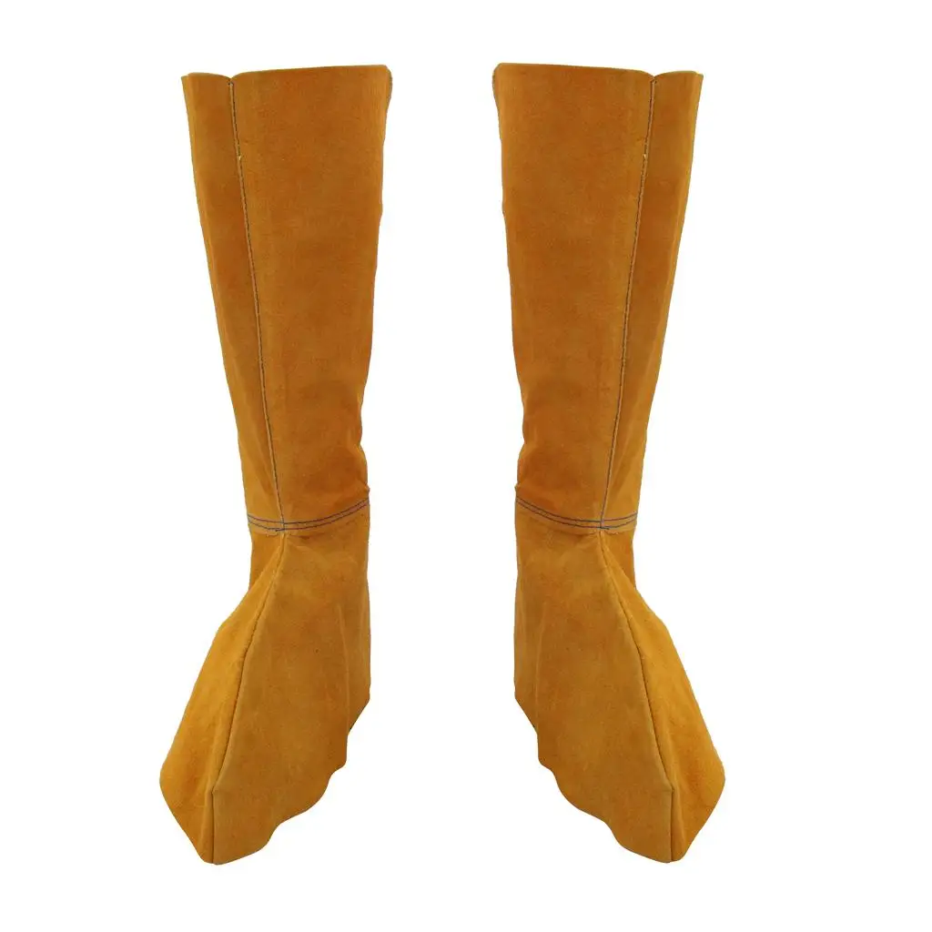 Welding Protective Shoes Leather Work Safety Foot Cover Flameproof Welder Shoe Spats for Construction Site Men
Welding Protective Shoes Leather Work Safety Foot Cover Flameproof Welder Shoe Spats for Construction Site Men